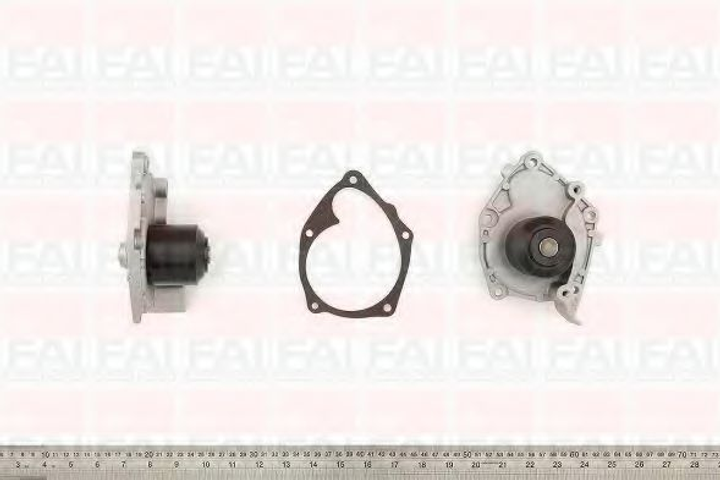 Помпа водяная FAI Auto Parts Nissan Primera (P12) 1.9 Dci (F9q) 08/2002_10/2007 (WP6386) - изображение 1