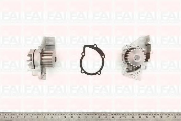 Помпа водяна FAI Auto Parts Citroën Berlingo / Berlingo First Box Body/MPV (M_) 1.9 D 70 4WD (MBWJZ, MCWJZ) (Wjy (DW8b)) 02/1999_03/2006 (WP6242) - зображення 1