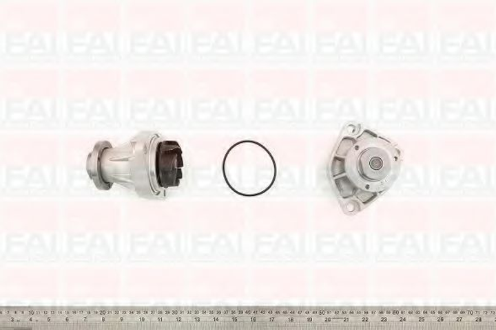 Помпа водяна FAI Auto Parts Opel Calibra a (C89) 2.5 I V6 (M07) (C 25 Xe) 01/1994_07/1997 (WP6141) - изображение 1