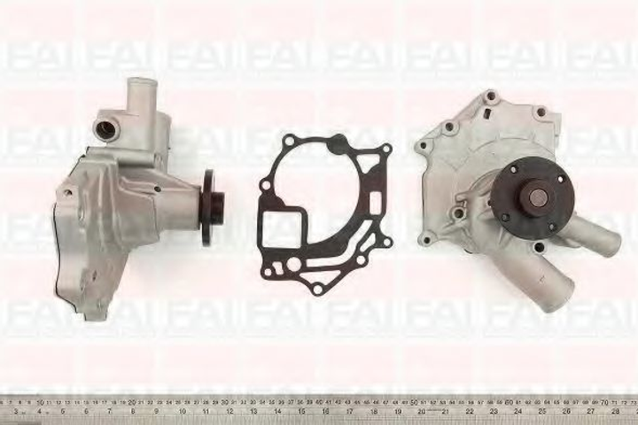 Помпа водяна FAI Auto Parts Citroën C4 Coupe (La_) 2.0 Vtr (Rfj (Ew10a)) 10/2006_12/2007 (WP6221) - зображення 1