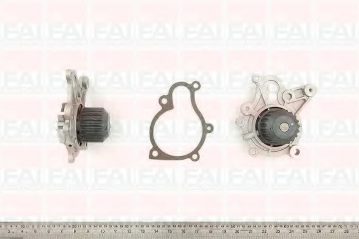 Помпа водяна FAI Auto Parts Hyundai Elantra III (Xd) 2.0 CRDi (D4ea) 04/2001_07/2006 (WP6351) - зображення 1