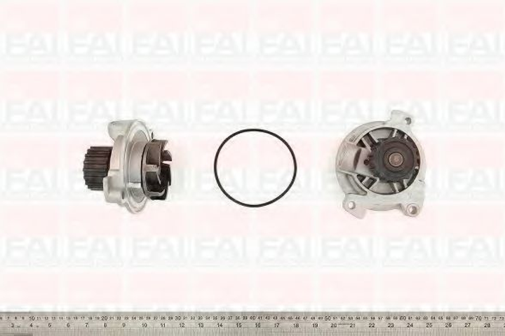 Помпа водяна FAI Auto Parts Audi 100 C4 Avant (4a5) 2.4 D (Aas) 12/1990_07/1994 (WP6065) - изображение 1