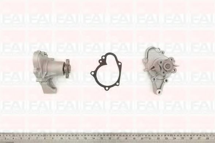 Помпа водяна FAI Auto Parts Hyundai Atos (Mx) 1.0 I (G4hc) 02/1998_12/2000 (WP6225) - изображение 1