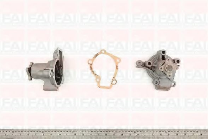 Помпа водяна FAI Auto Parts Hyundai Accent II (Lc) 1.5 (G4eb) 01/2000_03/2003 (WP6265) - изображение 1