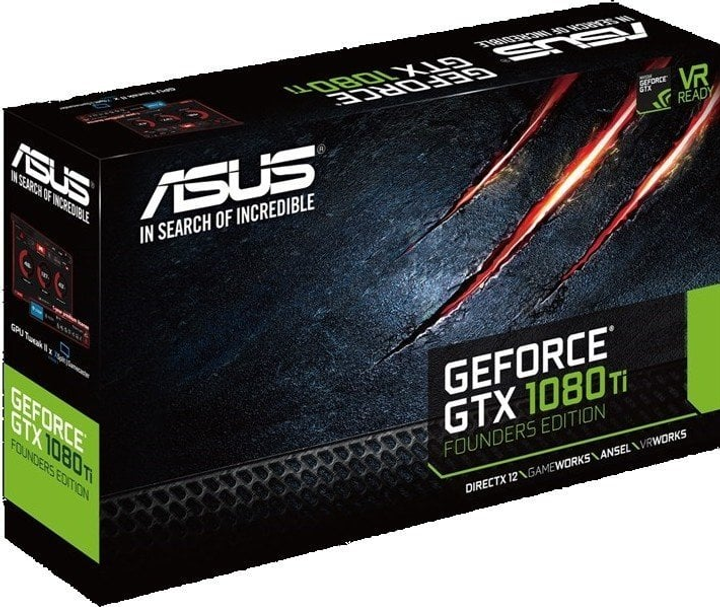 Видеокарта ASUS GTX 1080 TI FOUNDERS EDITION - изображение 3