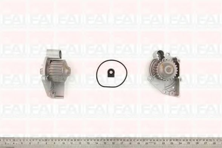 Помпа водяна FAI Auto Parts Land Rover Freelander I (L314) 1.8 I 16V 4x4 (18 K4f) 02/1998_11/2000 (WP6357) - изображение 1