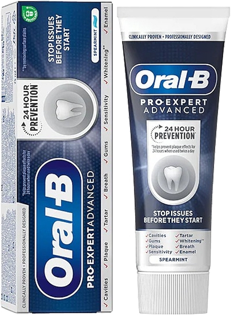 Pasta do zębów Oral-B Pro-Expert Advanced 24 Hour 75 ml (8700216106702) - obraz 2