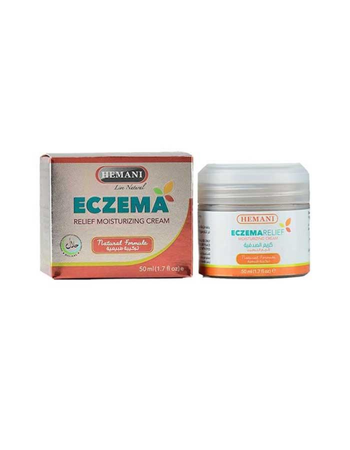 Крем проти екземи та псоріазу Hemani Eczema Relif Moisturizing Cream 50 мл (до 11.2027) 1228 - зображення 1