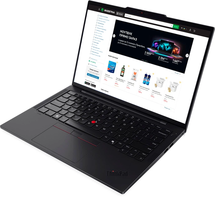 Ноутбук Lenovo ThinkPad T14s Gen 5 (21LTS0SE00) Black – фото