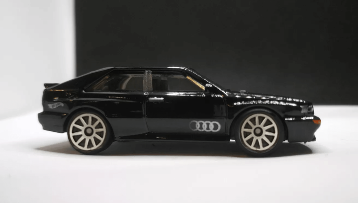 Машинка Базовая Hot Wheels '87 Audi quattro Turbo 1:64 HTD24 Black - изображение 2