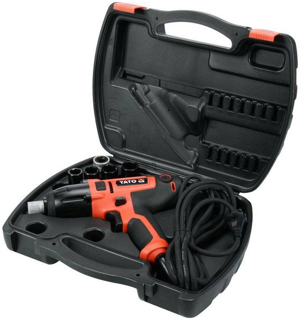 Klucz udarowy YATO 1/2" 450 W/450 Nm YT-82020 (5906083046230) - obraz 6