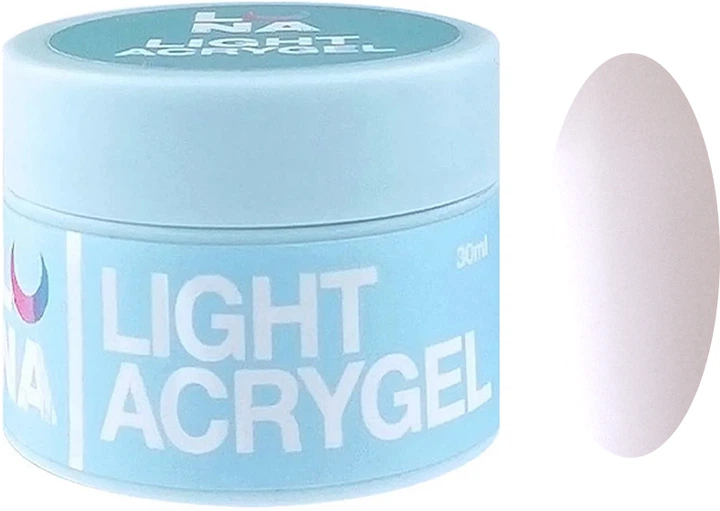 Рідкий гель Light Acrygel №2 Luna, 30 мл - Фото 1 Рідкий гель Light Acrygel №2 Luna, 30 мл - зображення 1