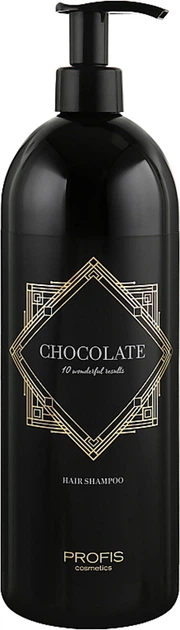 Шампунь для сухого, пористого та пошкодженого волосся Chocolate Profis, 1000 мл - Фото 1 Шампунь для сухого, пористого та пошкодженого волосся Chocolate Profis, 1000 мл - зображення 1