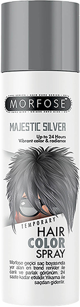 Цветной спрей для волос Majestic Silver Morfose, 150 мл от продавца ...