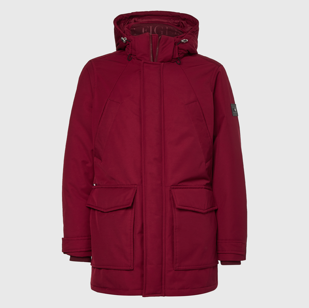 Парка зимова чоловіча Tommy Hilfiger MW0MW27689-VLP 2XL Бордова (8720641538077) - зображення 8