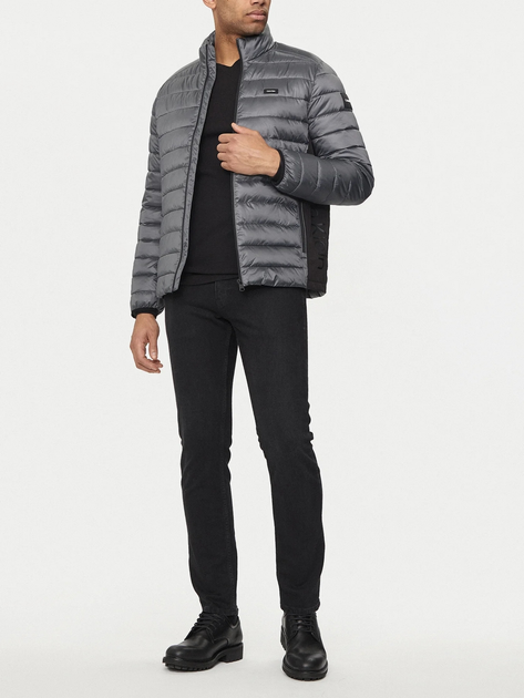 Куртка демісезонна чоловіча Calvin Klein K10K108291-PCX S Сіра (8720109907353) - зображення 3