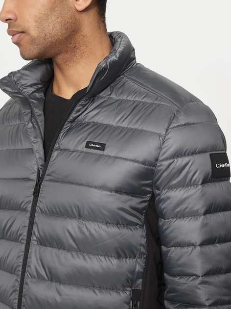 Куртка демісезонна чоловіча Calvin Klein K10K108291-PCX M Сіра (8720109907537) - зображення 4