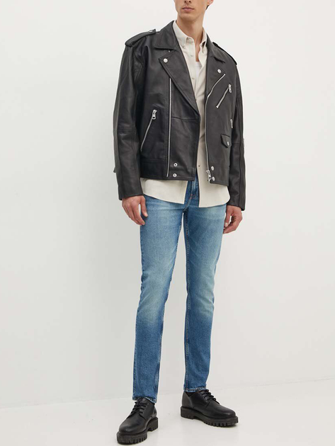 Джинси Slim Fit чоловічі Calvin Klein Jeans J30J325734-1BJ 30/32 Сині (8720639079018) - зображення 3