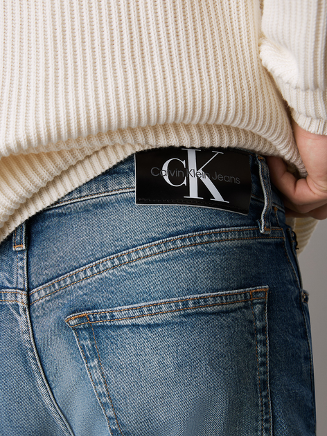 Джинси Slim Fit чоловічі Calvin Klein Jeans J30J326789-1BJ 31/32 Сині (8720639226580) - зображення 5
