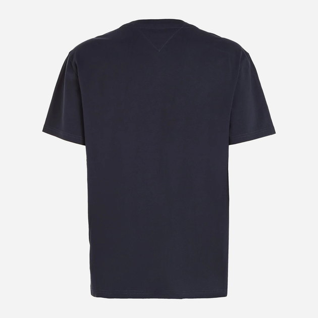 Koszulka męska bawełniana długa Tommy Jeans DM0DM17993-C1G S Granatowa (8720646044375) - obraz 4