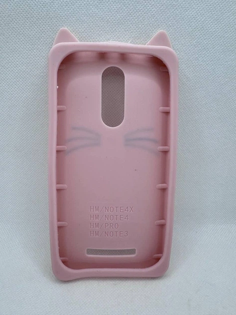 Силиконовый чехол Fashion Case Cat для Xiaomi Redmi Note 4 / Note 4X / Note 3 Светло-розовый - Фото 2 Силиконовый чехол Fashion Case Cat для Xiaomi Redmi Note 4 / Note 4X / Note 3 Светло-розовый - изображение 2