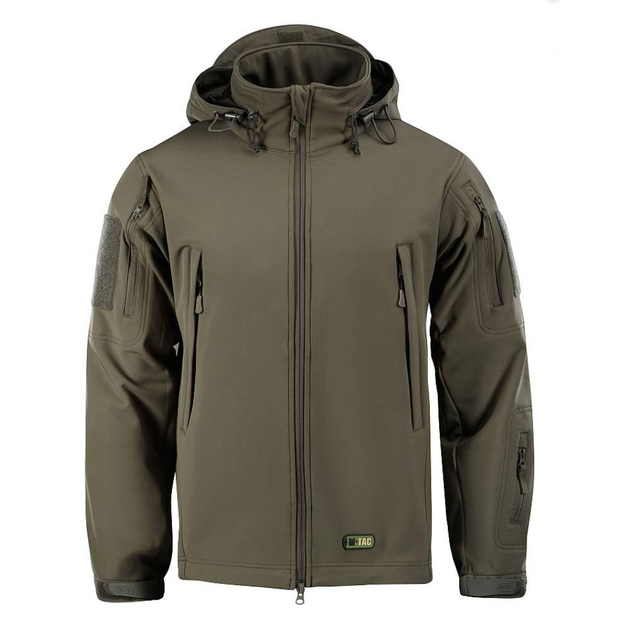 Утеплена Куртка M-Tac Soft Shell олива розмір 3XL - зображення 1