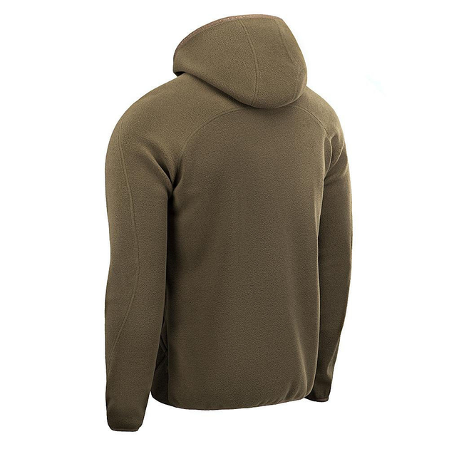 Флисовая кофта M-Tac Lite Microfleece Hoodie Army Olive размер XL - изображение 2