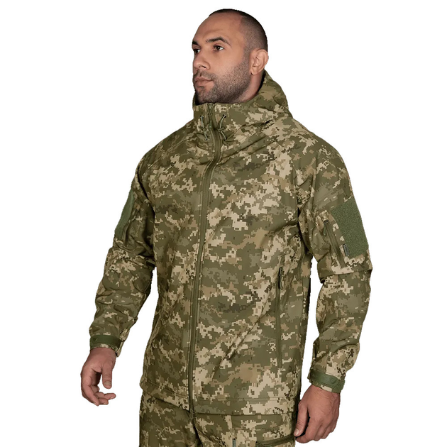 Демісезонна куртка Camotec Stalker SoftShell піксель розмір XL - зображення 2