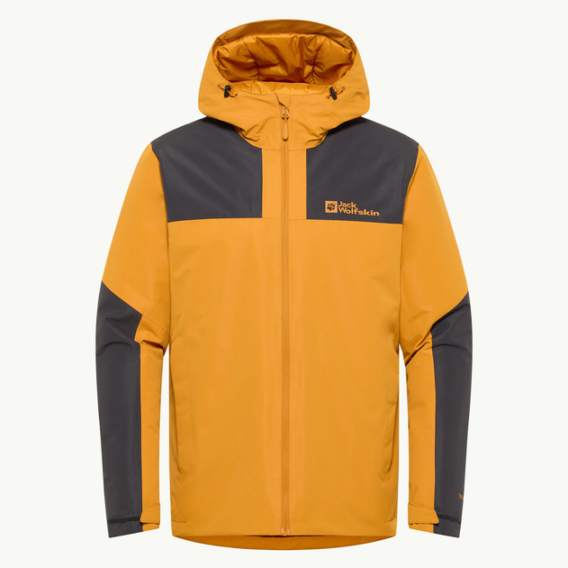 Куртка зимова коротка чоловіча Jack Wolfskin Jasper Ins Jkt M A61872_M0043 M Помаранчева (4064886336024) - зображення 9