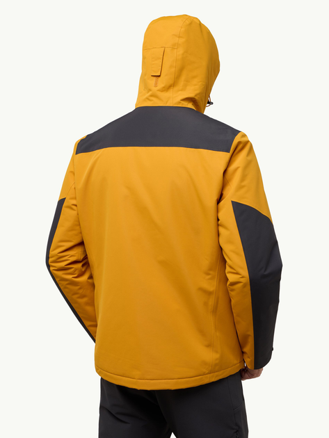 Kurtka zimowa męska sportowa Jack Wolfskin Jasper Ins Jkt M A61872_M0043 S Pomarańczowa (4064886335980) - obraz 3
