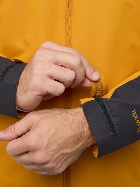Kurtka zimowa męska sportowa Jack Wolfskin Jasper Ins Jkt M A61872_M0043 S Pomarańczowa (4064886335980) - obraz 6