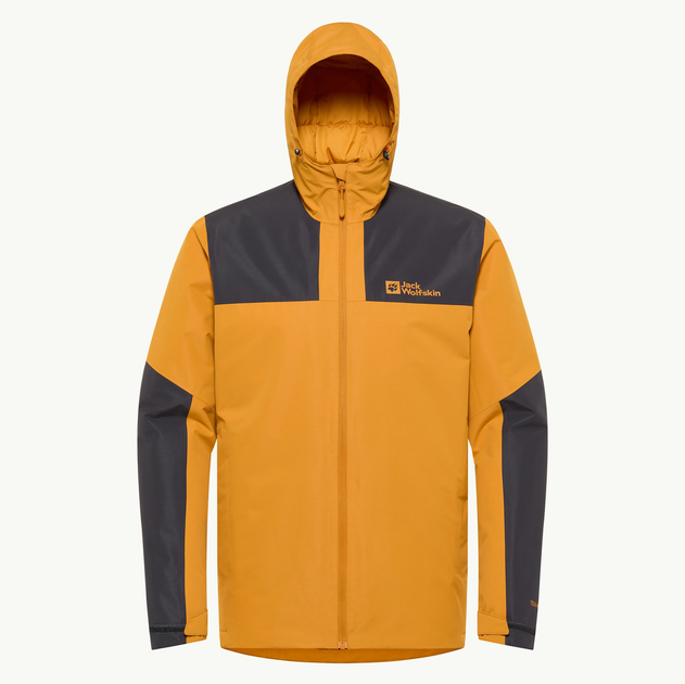 Kurtka zimowa męska sportowa Jack Wolfskin Jasper Ins Jkt M A61872_M0043 S Pomarańczowa (4064886335980) - obraz 11