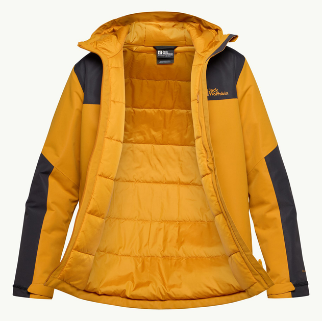 Kurtka zimowa męska sportowa Jack Wolfskin Jasper Ins Jkt M A61872_M0043 S Pomarańczowa (4064886335980) - obraz 12