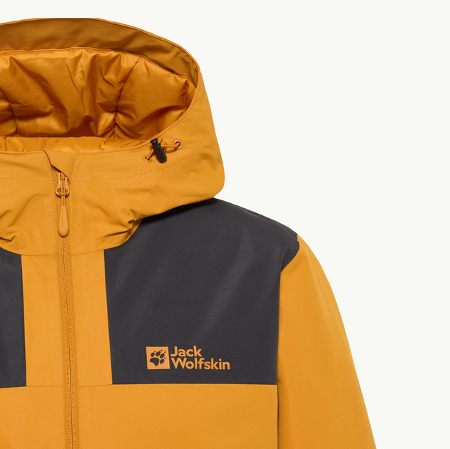 Kurtka zimowa męska sportowa Jack Wolfskin Jasper Ins Jkt M A61872_M0043 S Pomarańczowa (4064886335980) - obraz 13