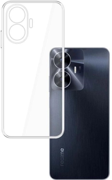 Etui 3MK Clear Case do Realme C55 Transparent (5903108557177) - obraz 1