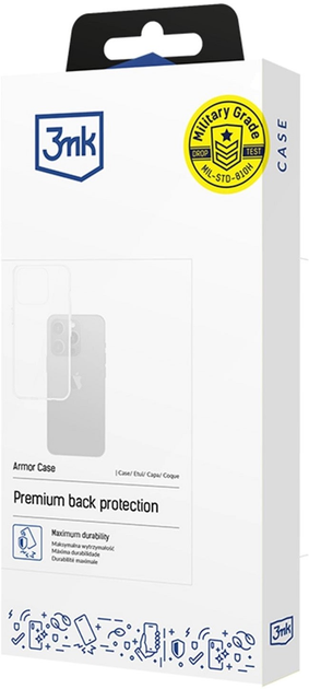 Панель 3MK Armor Case для Apple iPhone 16 Pro Transparent (5903108579742) - зображення 2