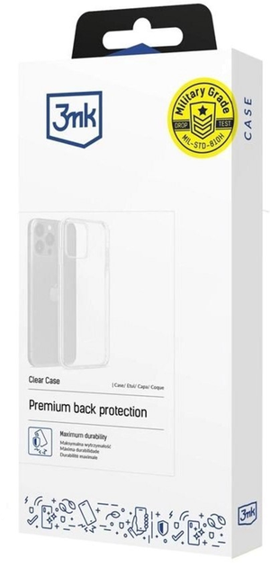 Etui 3MK Clear Case do Honor 90 Lite Transparent (5903108556866) - obraz 2