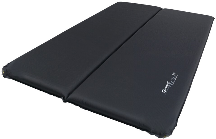 Подвійний килимок для сну Outwell 183 x 128 x 7.5 см Black (2000001317655) - зображення 1