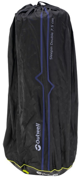 Podwójna mata do spania Outwell 183 x 128 x 7.5 cm Black (2000001317655) - obraz 7