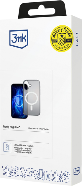 Панель 3MK Frosty MagCase для Apple iPhone 16 White (5903108596725) - зображення 2