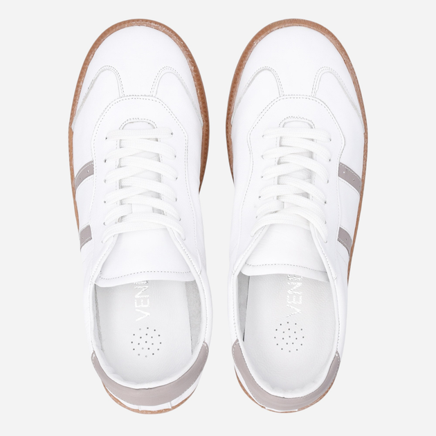 Sneakersy damskie do kostki Venezia R039LEWHOSP047 39 25 cm Białe (5906140593608) - obraz 5