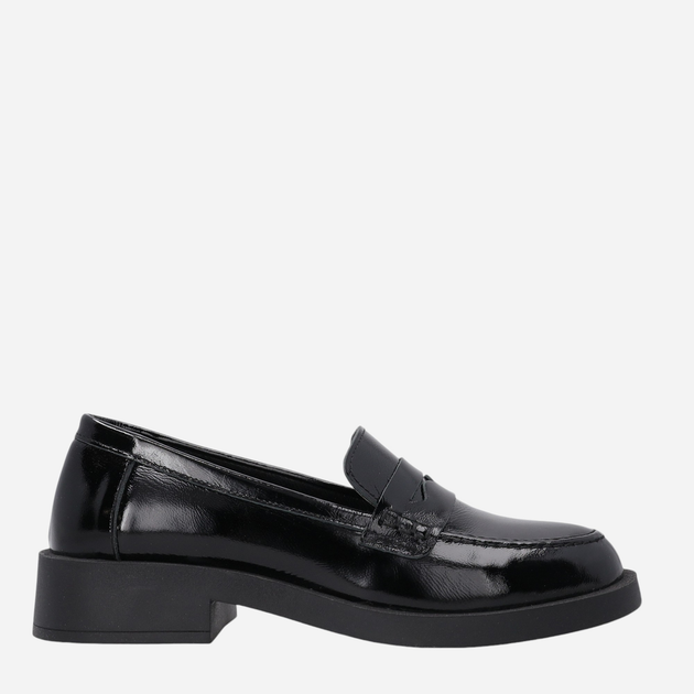 Loafersy damskie lakierowane VENEZIA B009PABLOBM046 41 26.5 cm Czarne (5906140526545) - obraz 1