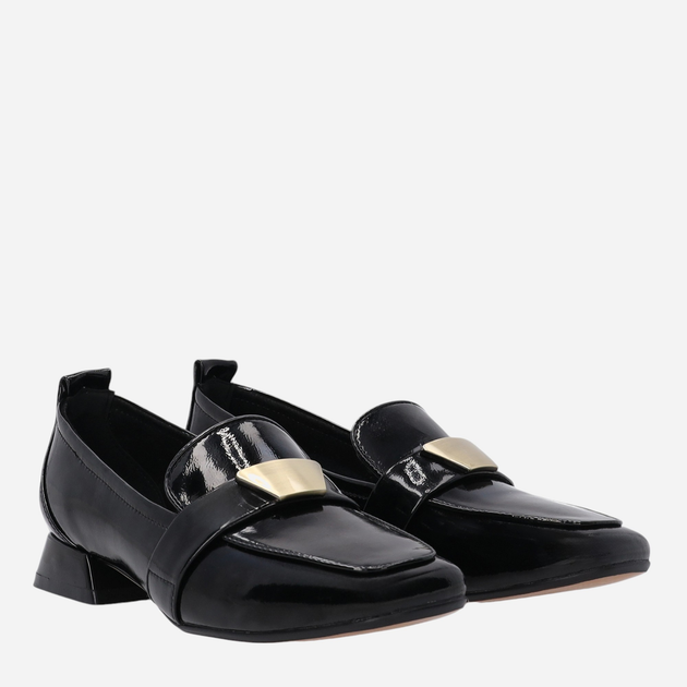 Loafersy damskie lakierowane VENEZIA H004PABLOBM015 37 24 cm Czarne (5906140350461) - obraz 2