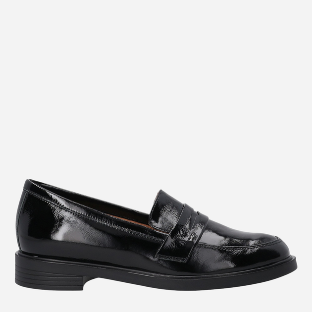 Loafersy damskie lakierowane VENEZIA E021PABLOBM061 40 26 cm Czarne (5906140546970) - obraz 1