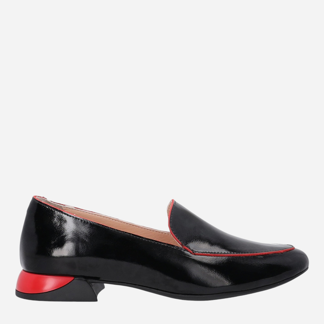 Loafersy damskie lakierowane VENEZIA L024PABLOBM033 36 23.5 cm Czarne (5906140544112) - obraz 1