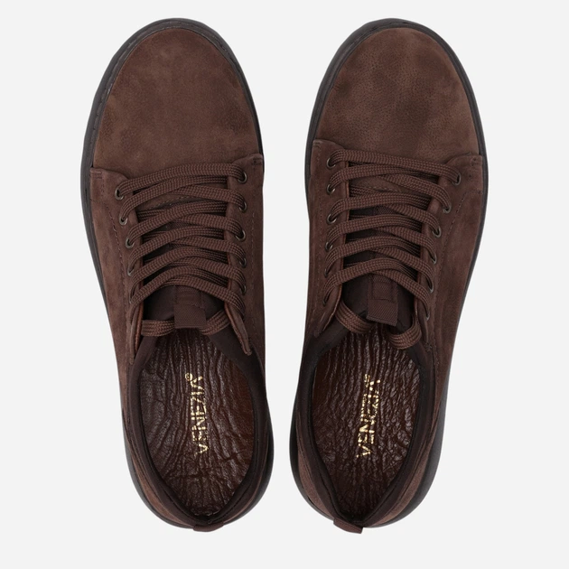 Чоловічі туфлі VENEZIA Y013NUBRMSP044 42 28.6 см Коричневі (5906140504994) - зображення 5