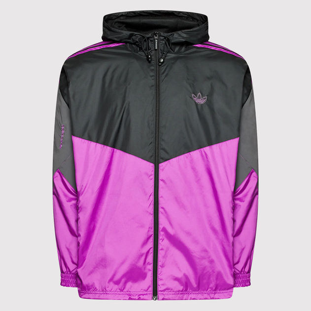 Спортивна вітровка чоловіча adidas Lightning Wb HE4711 M Фіолетова (4065424693548) - зображення 7
