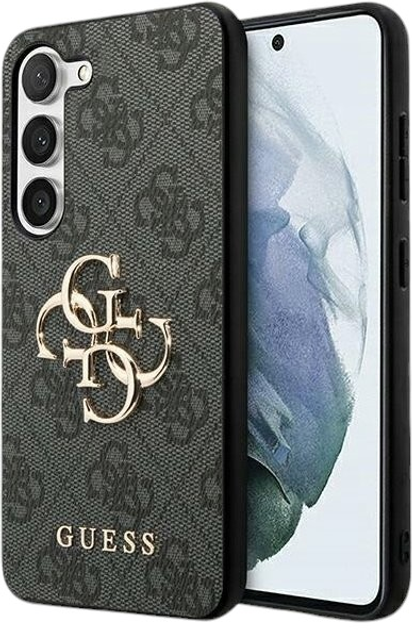 Панель Guess Hardcase 4G Big Metal Logo для Samsung Galaxy A55 A556 Black (GUHCSA554GMGGR) - зображення 2