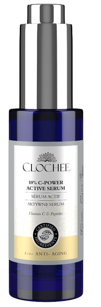 Сироватка для обличчя Clochee Anti-Aging 10% C-power активна з вітаміном C 30 мл (5903900380652) - зображення 1