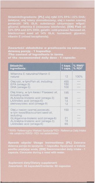 Suplement diety Beautifly Kompleks Omega 3-6-9 60 szt (5903003702238) - obraz 5